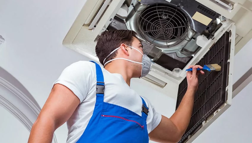 Maintenance and repair of ventilation systems