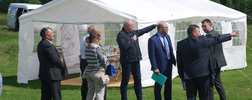 Состоялось выездное совещание региональных структур по вопросу строительства Елецкого участка ОЭЗ «Липецк»