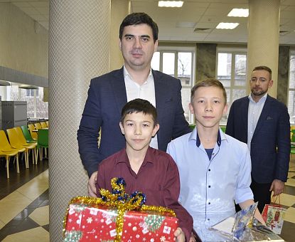 ОЭЗ «Липецк» исполняет новогодние желания детей