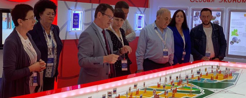 Делегация Фонда социального страхования РФ посетила особую экономическую зону «Липецк»