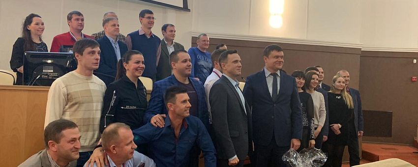 “We are the best and so it will be!” - Dmitry Dudarev congratulated SEZ Managing company colleagues on the upcoming