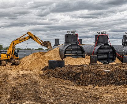 На Елецком участке ОЭЗ «Липецк» продолжают развивать инфраструктуру