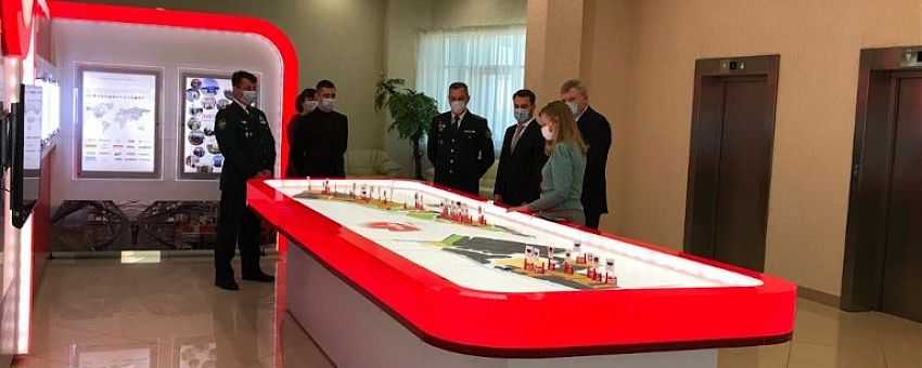 Начальник Центрального таможенного управления Сергей Рыбкин посетил с рабочим визитом ОЭЗ «Липецк»