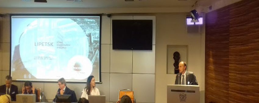 Lipetsk Special Economic Zone introduced to Italian manufacturers at the Investment Conference