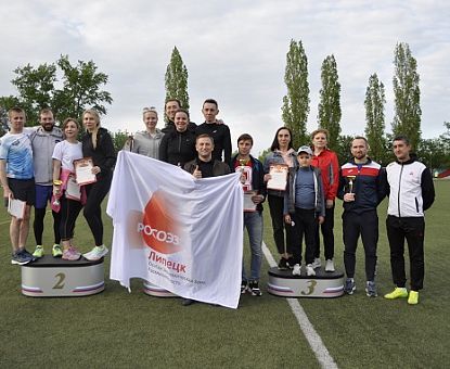 Команда ОЭЗ «Липецк» одержала серию побед в соревнованиях городской Спартакиады трудовых коллективов