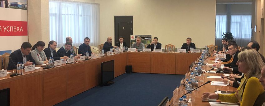 Состоялась встреча руководителей предприятий ОЭЗ «Липецк» и управляющей компании.